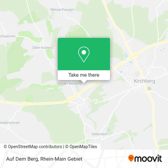 Карта Auf Dem Berg