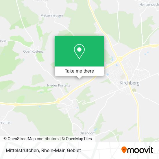 Карта Mittelstrütchen