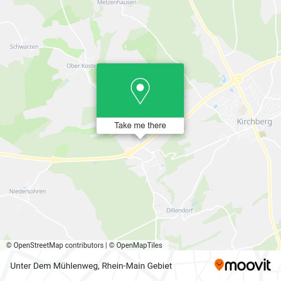 Карта Unter Dem Mühlenweg