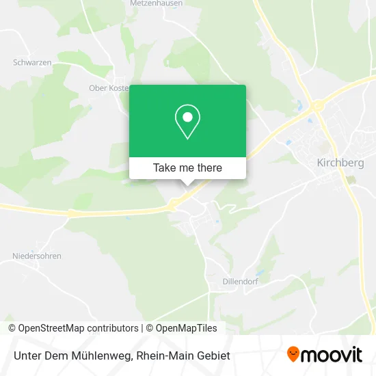 Карта Unter Dem Mühlenweg