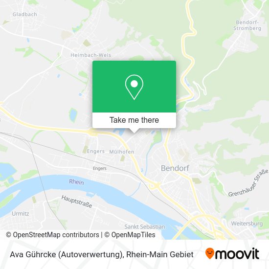 Карта Ava Gührcke (Autoverwertung)