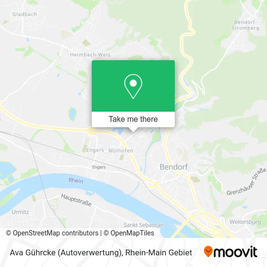 Карта Ava Gührcke (Autoverwertung)