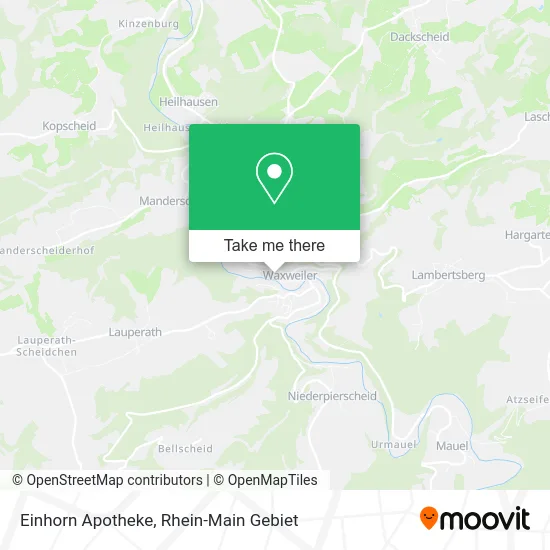 Карта Einhorn Apotheke