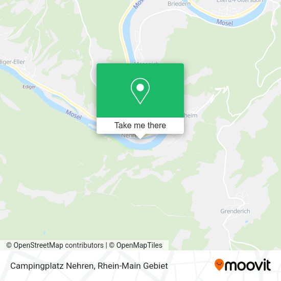 Карта Campingplatz Nehren