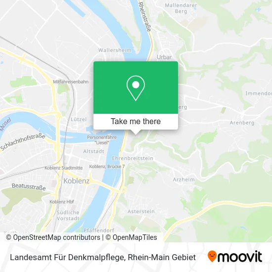 Карта Landesamt Für Denkmalpflege