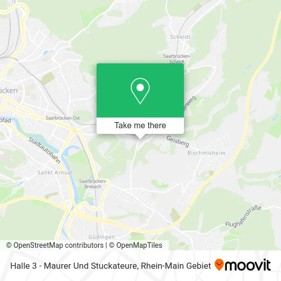 Карта Halle 3 - Maurer Und Stuckateure