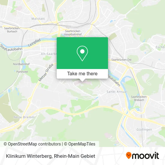Карта Klinikum Winterberg