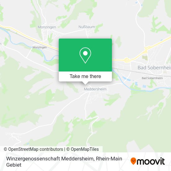 Карта Winzergenossenschaft Meddersheim