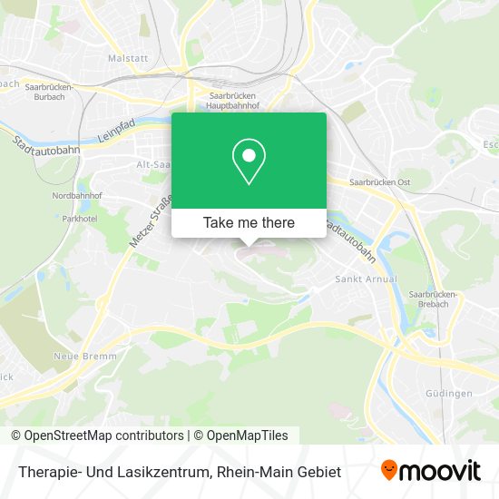 Карта Therapie- Und Lasikzentrum