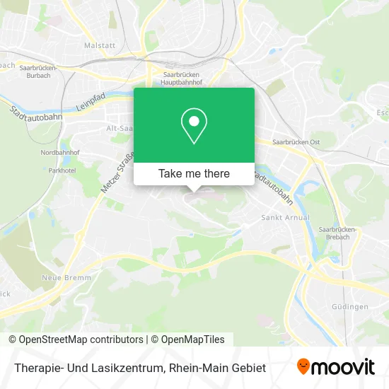 Карта Therapie- Und Lasikzentrum