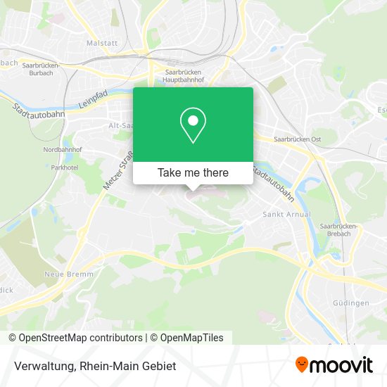 Карта Verwaltung