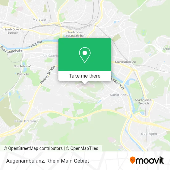 Карта Augenambulanz