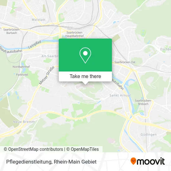 Карта Pflegedienstleitung