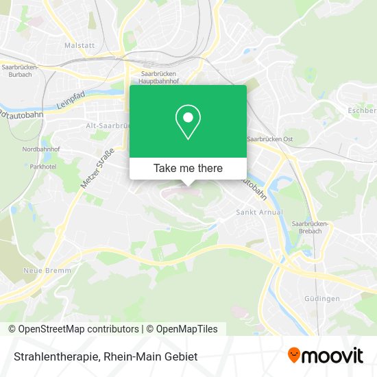 Карта Strahlentherapie
