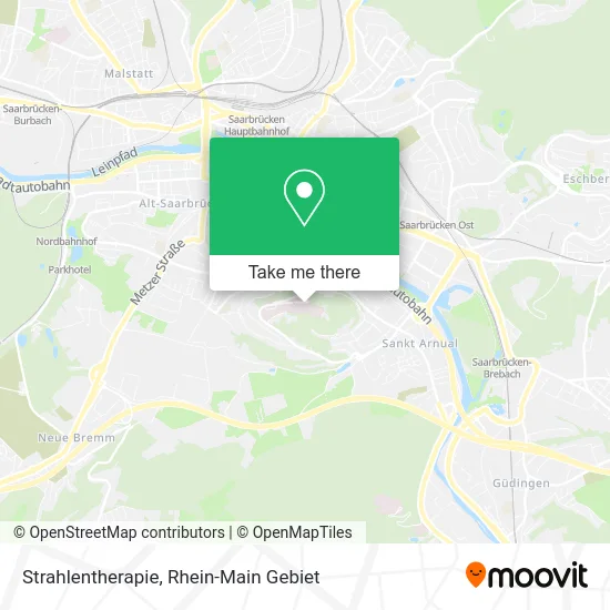 Карта Strahlentherapie