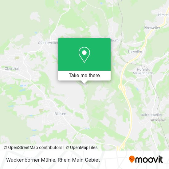 Карта Wackenborner Mühle