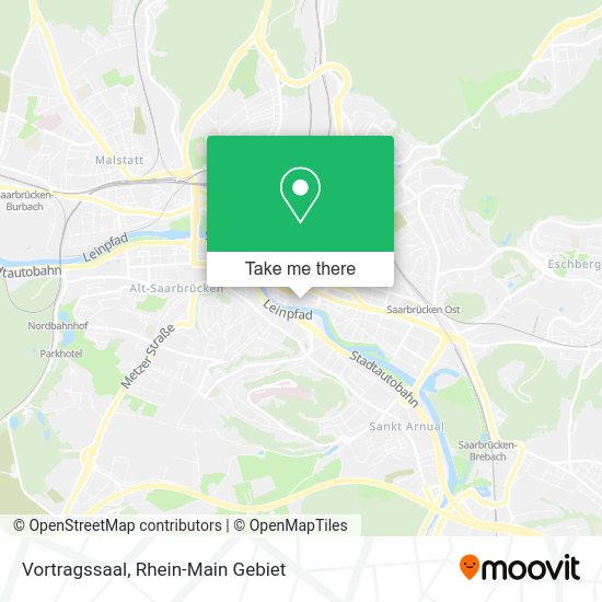 Карта Vortragssaal