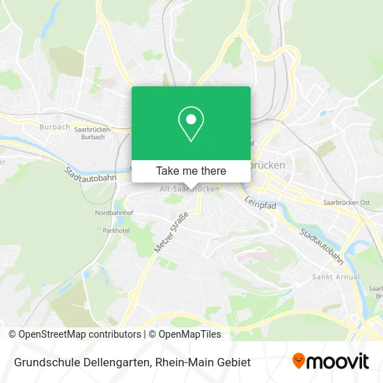 Карта Grundschule Dellengarten