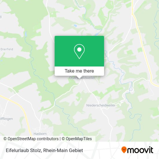 Карта Eifelurlaub Stolz