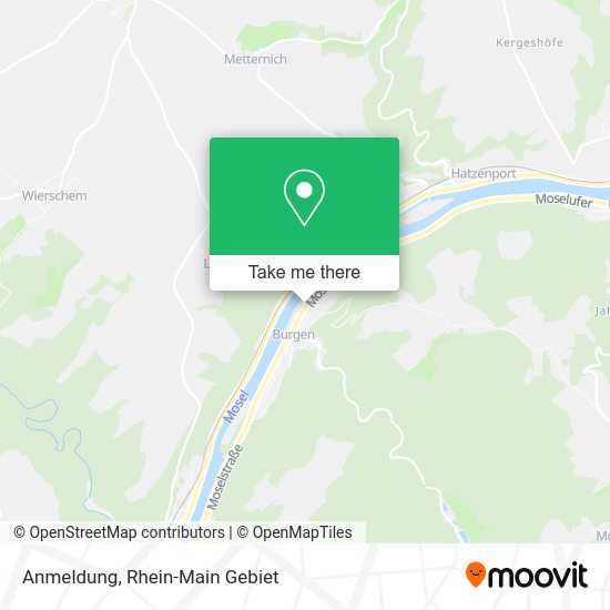 Карта Anmeldung