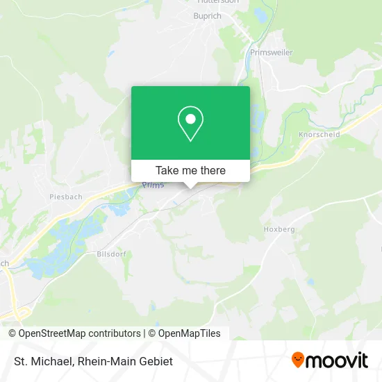 St. Michael map