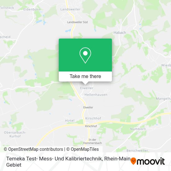 Temeka Test- Mess- Und Kalibriertechnik map