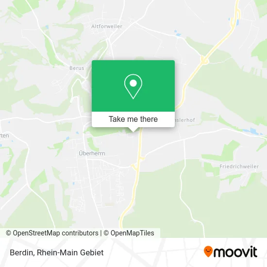 Карта Berdin
