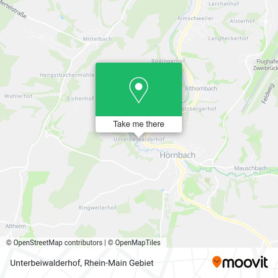 Карта Unterbeiwalderhof