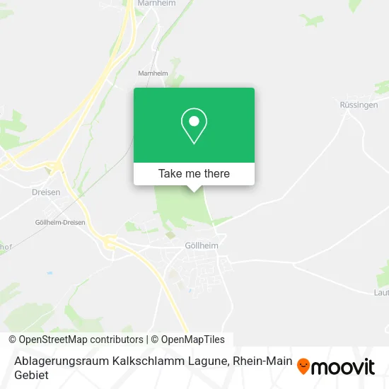 Карта Ablagerungsraum Kalkschlamm Lagune