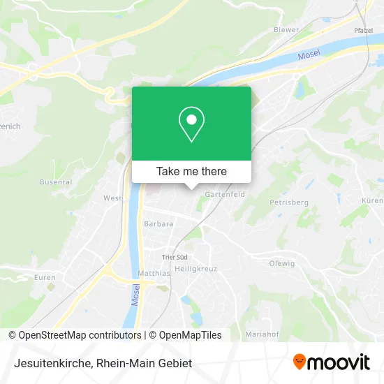Jesuitenkirche map