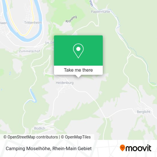 Карта Camping Moselhöhe