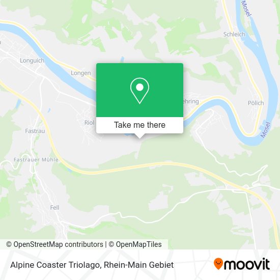 Карта Alpine Coaster Triolago