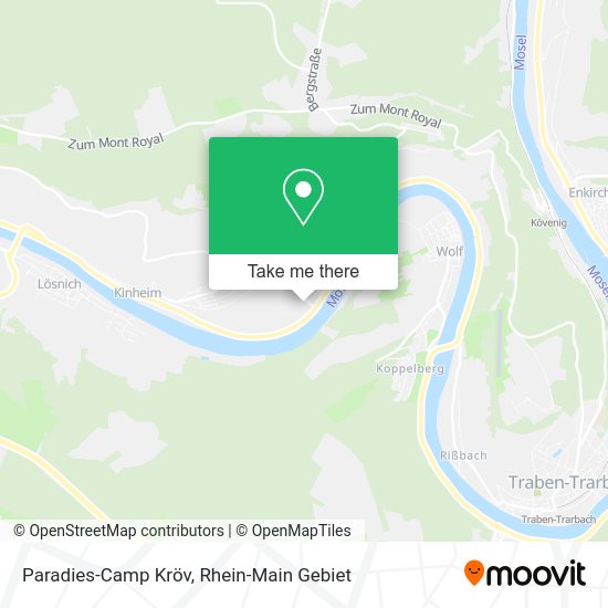 Карта Paradies-Camp Kröv