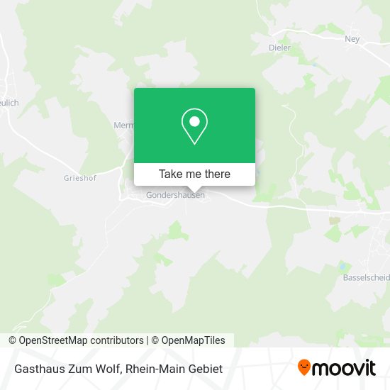 Карта Gasthaus Zum Wolf