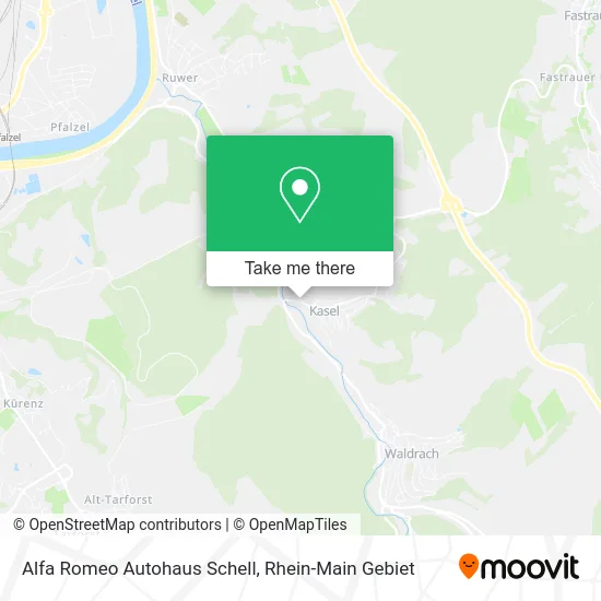 Карта Alfa Romeo Autohaus Schell
