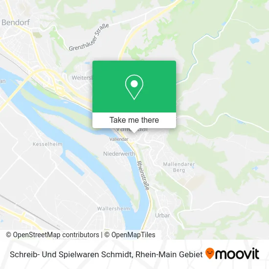 Карта Schreib- Und Spielwaren Schmidt
