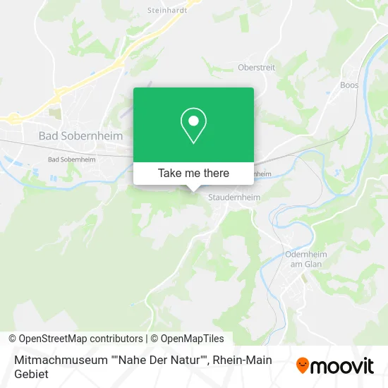 Карта Mitmachmuseum ""Nahe Der Natur""