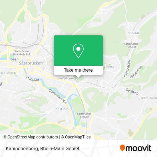 Карта Kaninchenberg