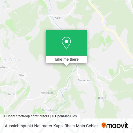 Карта Aussichtspunkt Naumeter Kupp