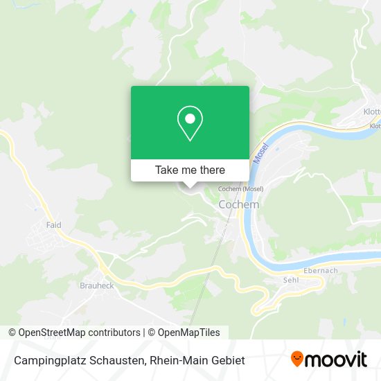 Карта Campingplatz Schausten