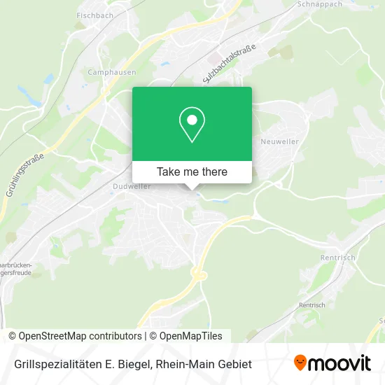 Карта Grillspezialitäten E. Biegel