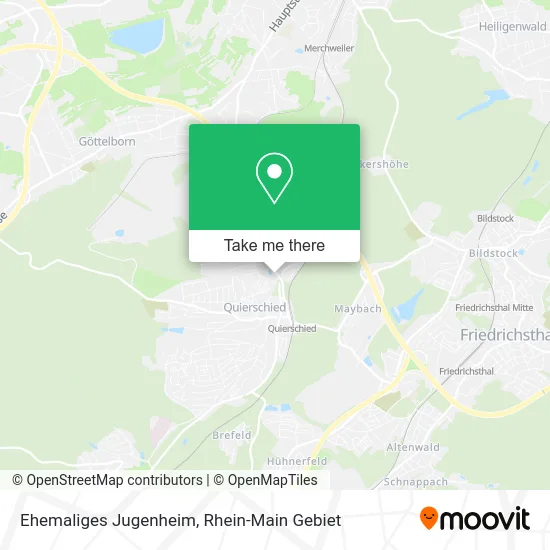 Карта Ehemaliges Jugenheim