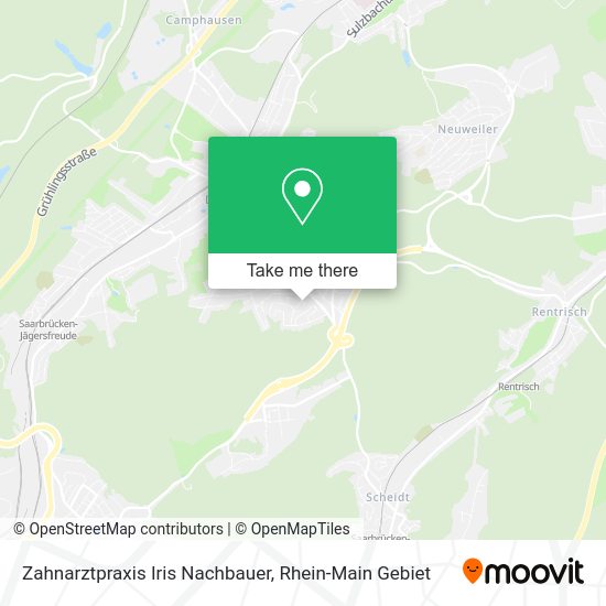 Карта Zahnarztpraxis Iris Nachbauer