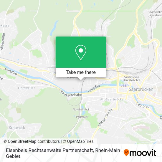 Карта Eisenbeis Rechtsanwälte Partnerschaft
