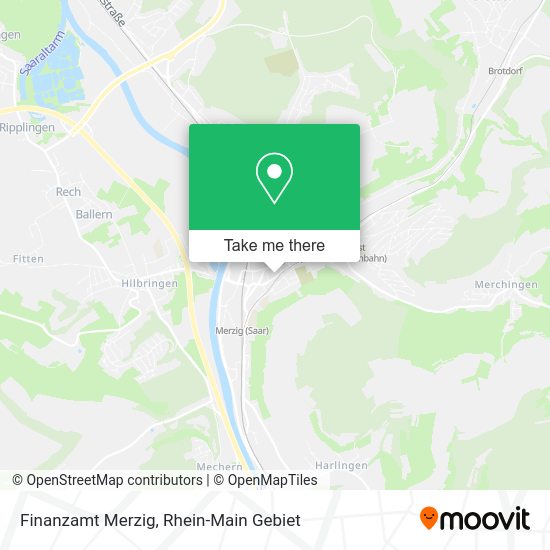 Карта Finanzamt Merzig