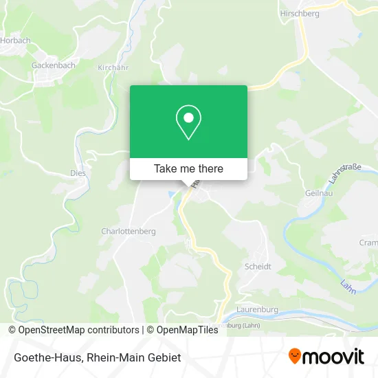 Goethe-Haus map