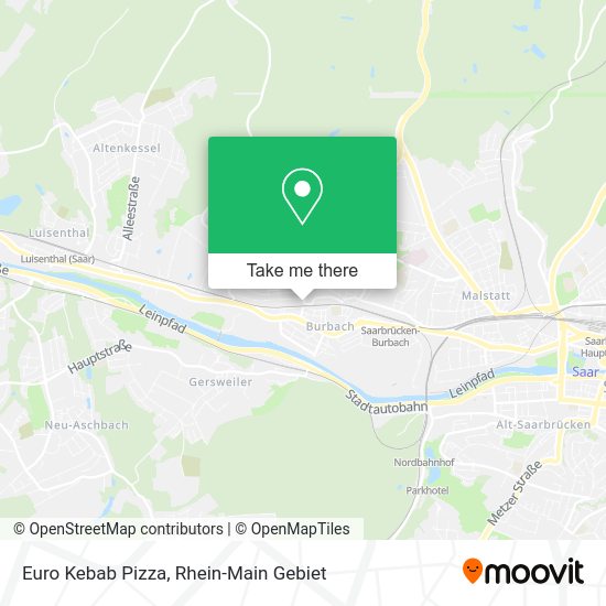 Карта Euro Kebab Pizza