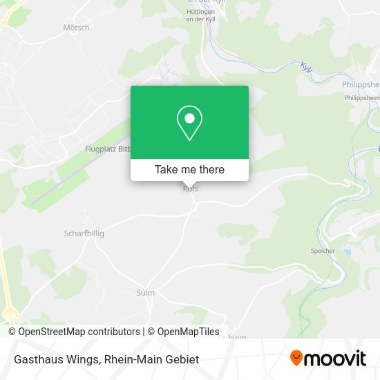 Карта Gasthaus Wings