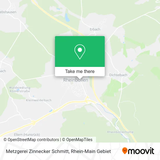 Карта Metzgerei Zinnecker Schmitt