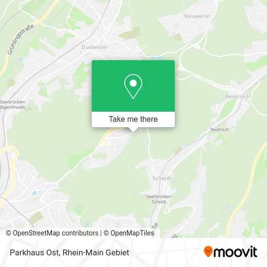 Карта Parkhaus Ost